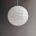 Rice Paper Round D Pendant Light
