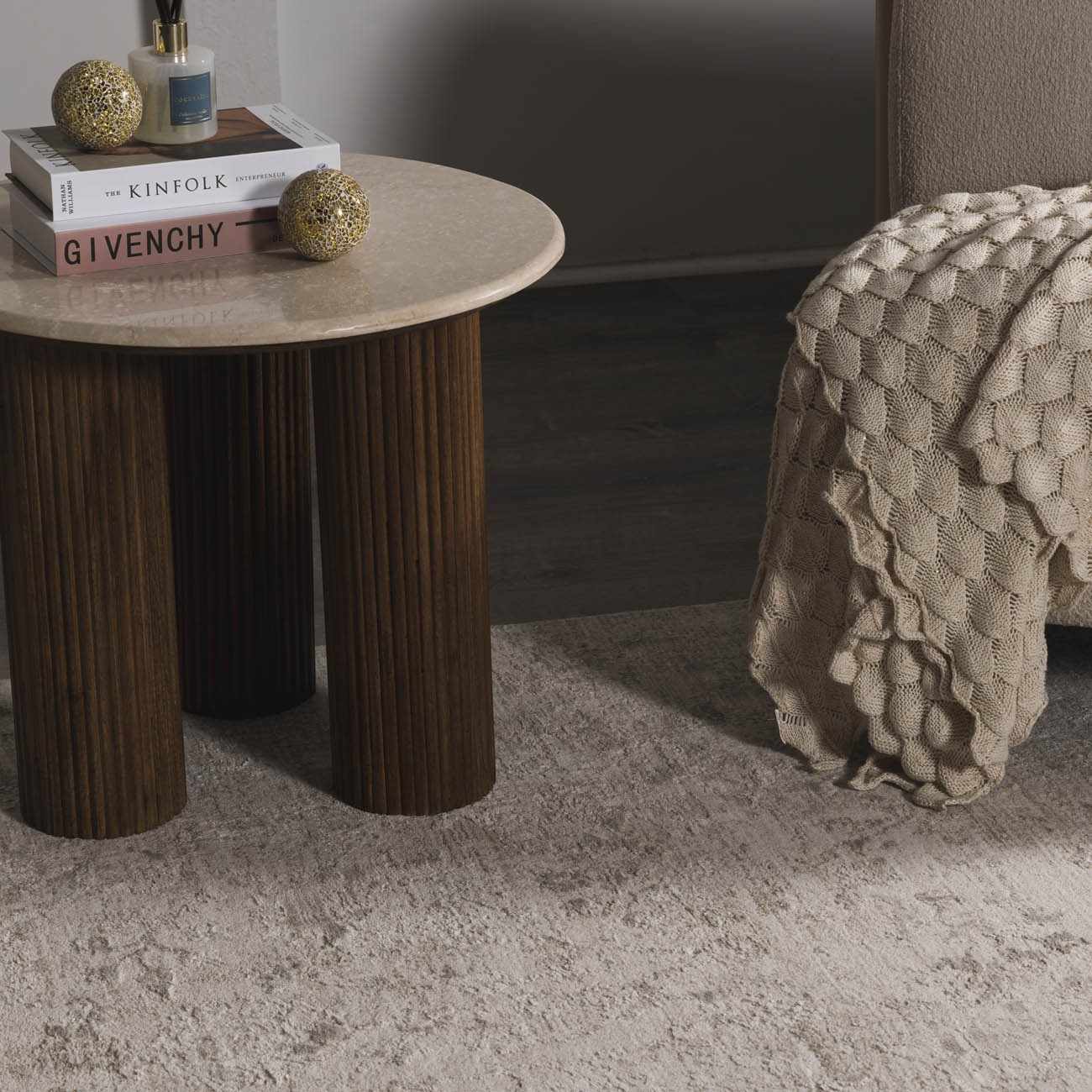 Jenis Gray Luxe Rug