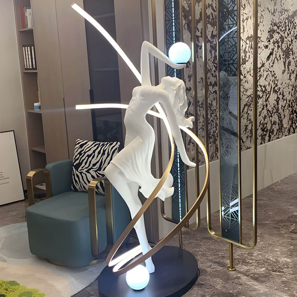 Seralya Sculpture Floor Lamp