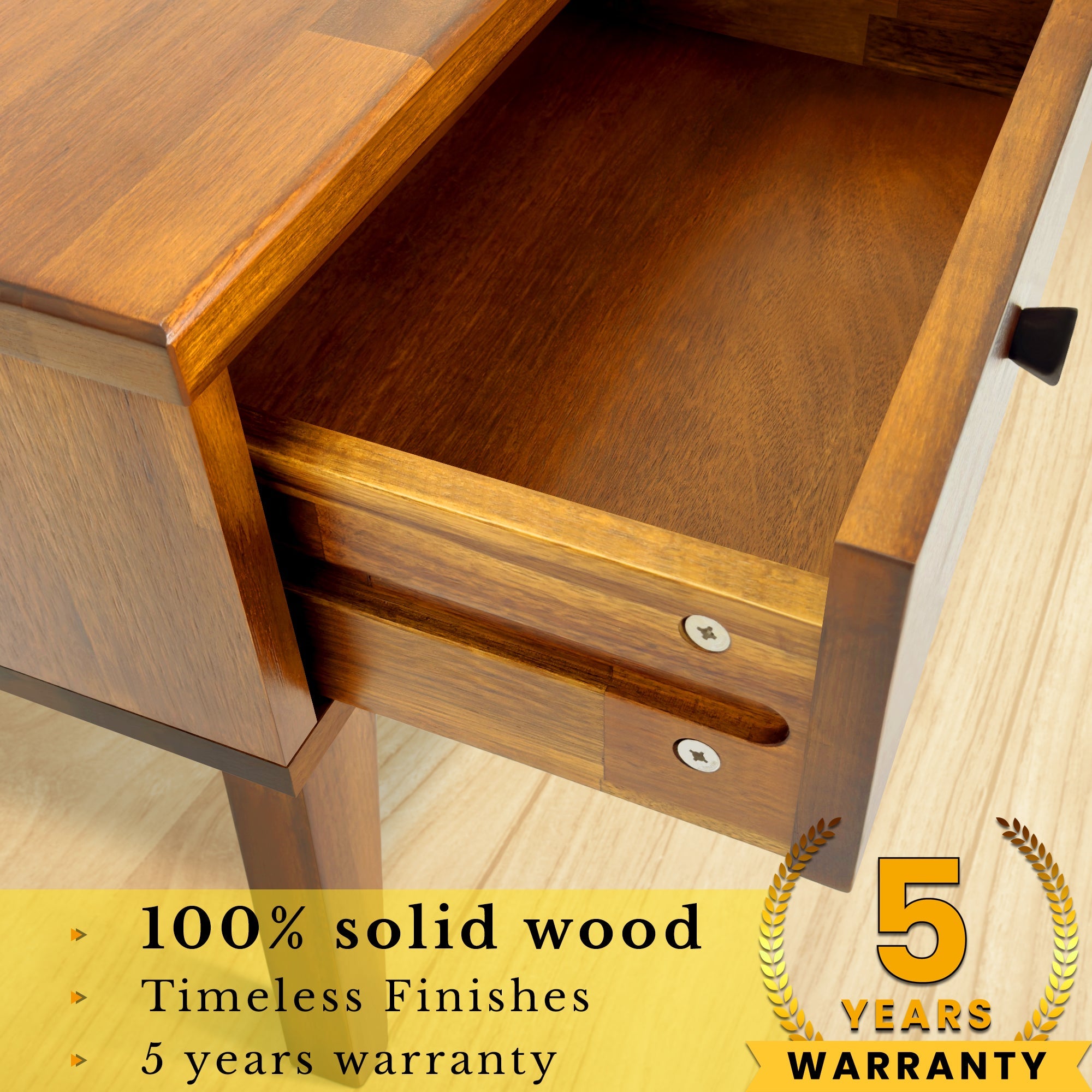 Sofia Solid Wood Nightstand