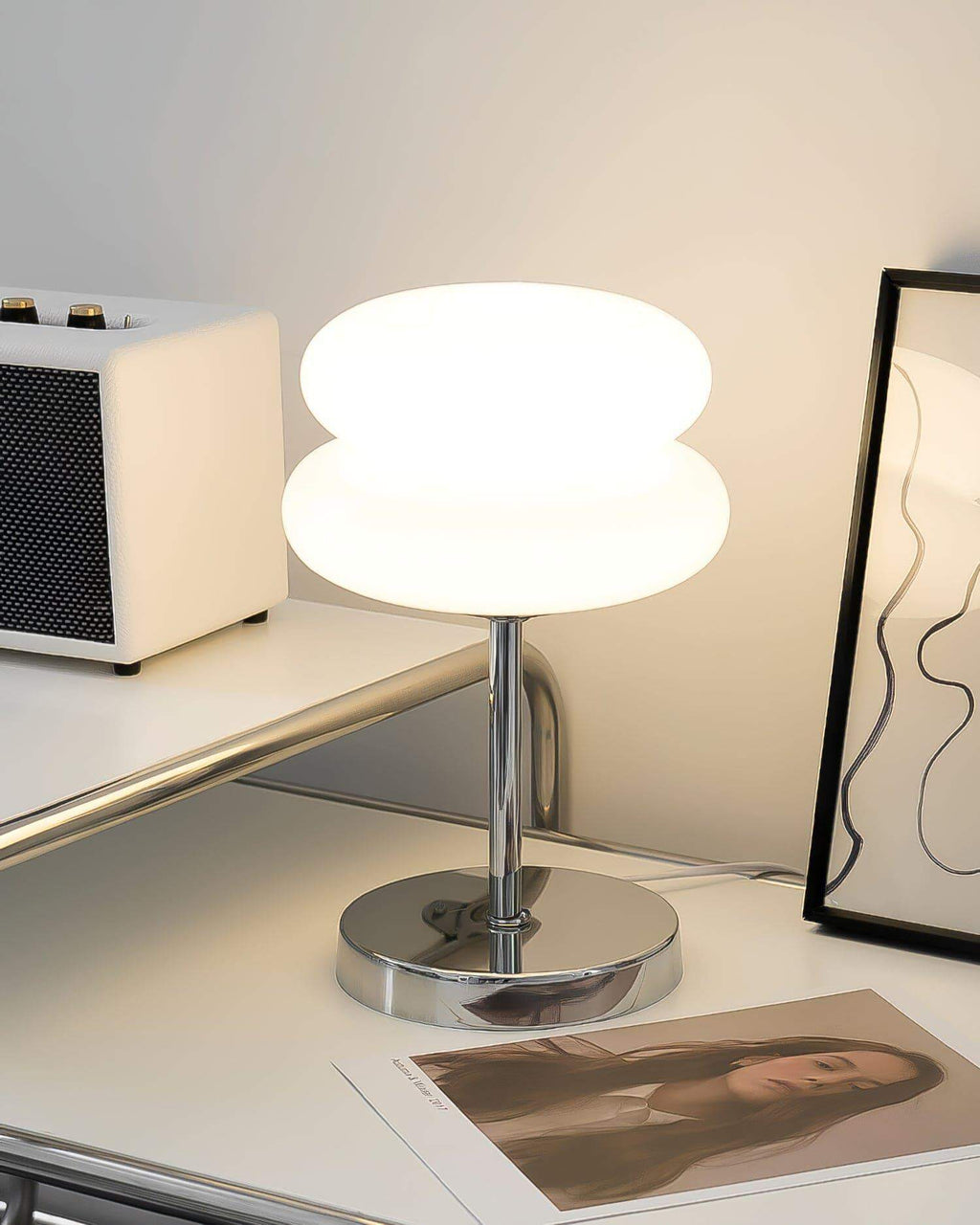 Sonika Glass Table Lamp