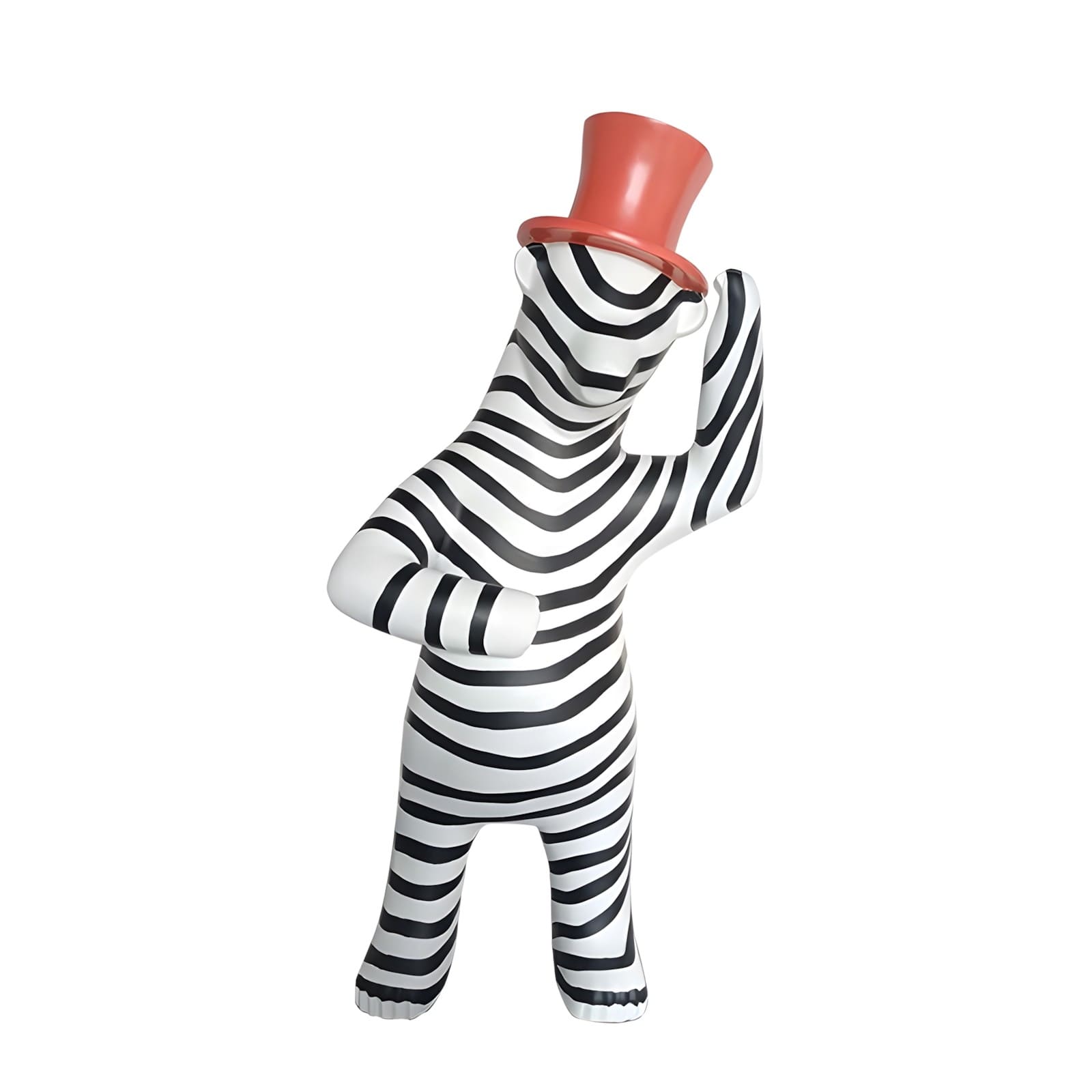 Striped Bear Sculptural