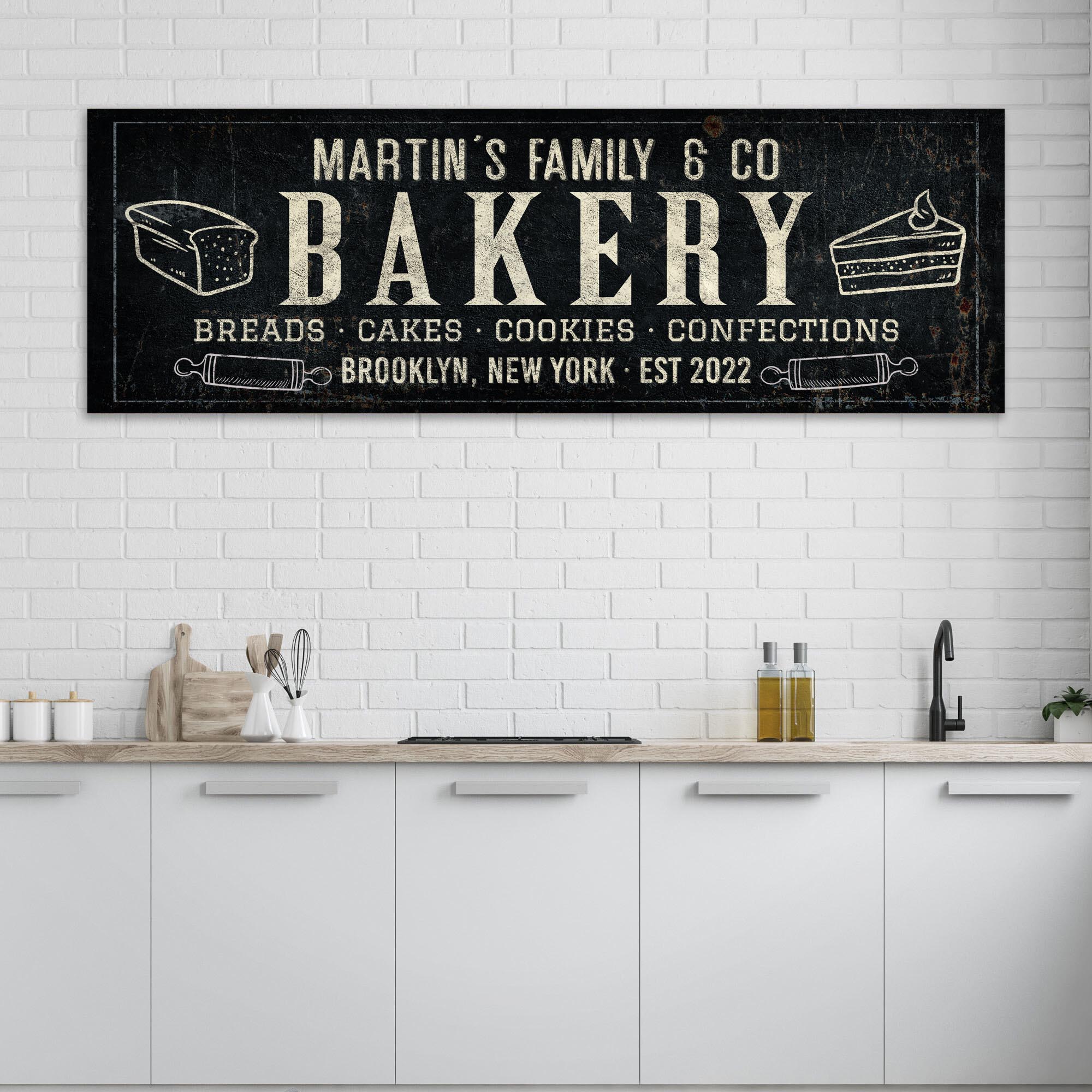 Breads, Cakes, Cookies, Confections Bakery Sign