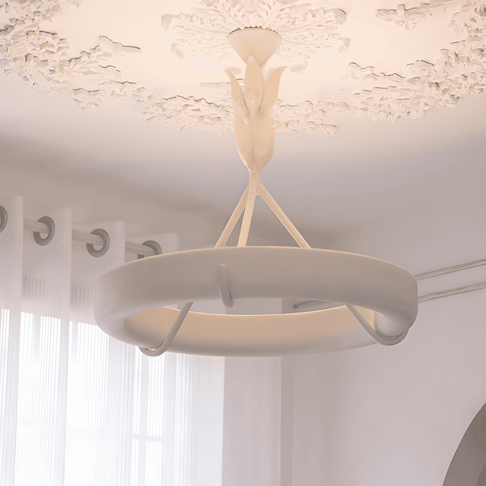 Tinsley Plaster Chandelier