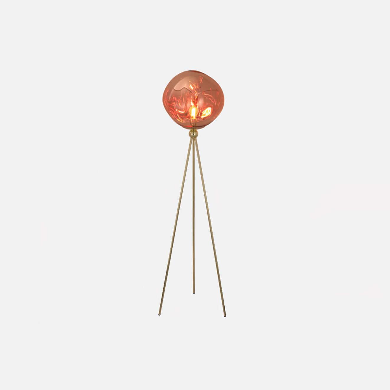 Tripod Rock Lava Floor Lamp