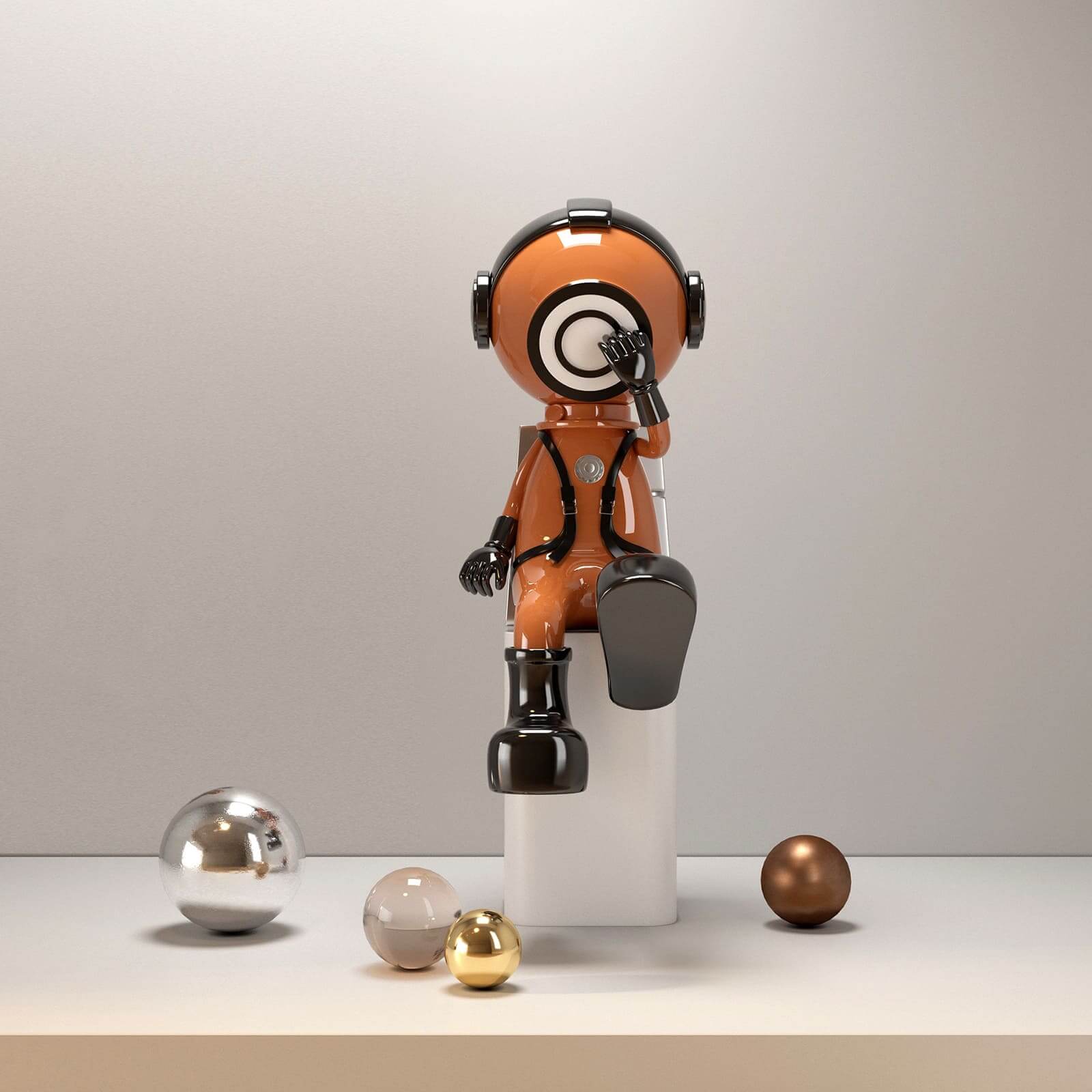 Tynova Sculpture Floor Lamp