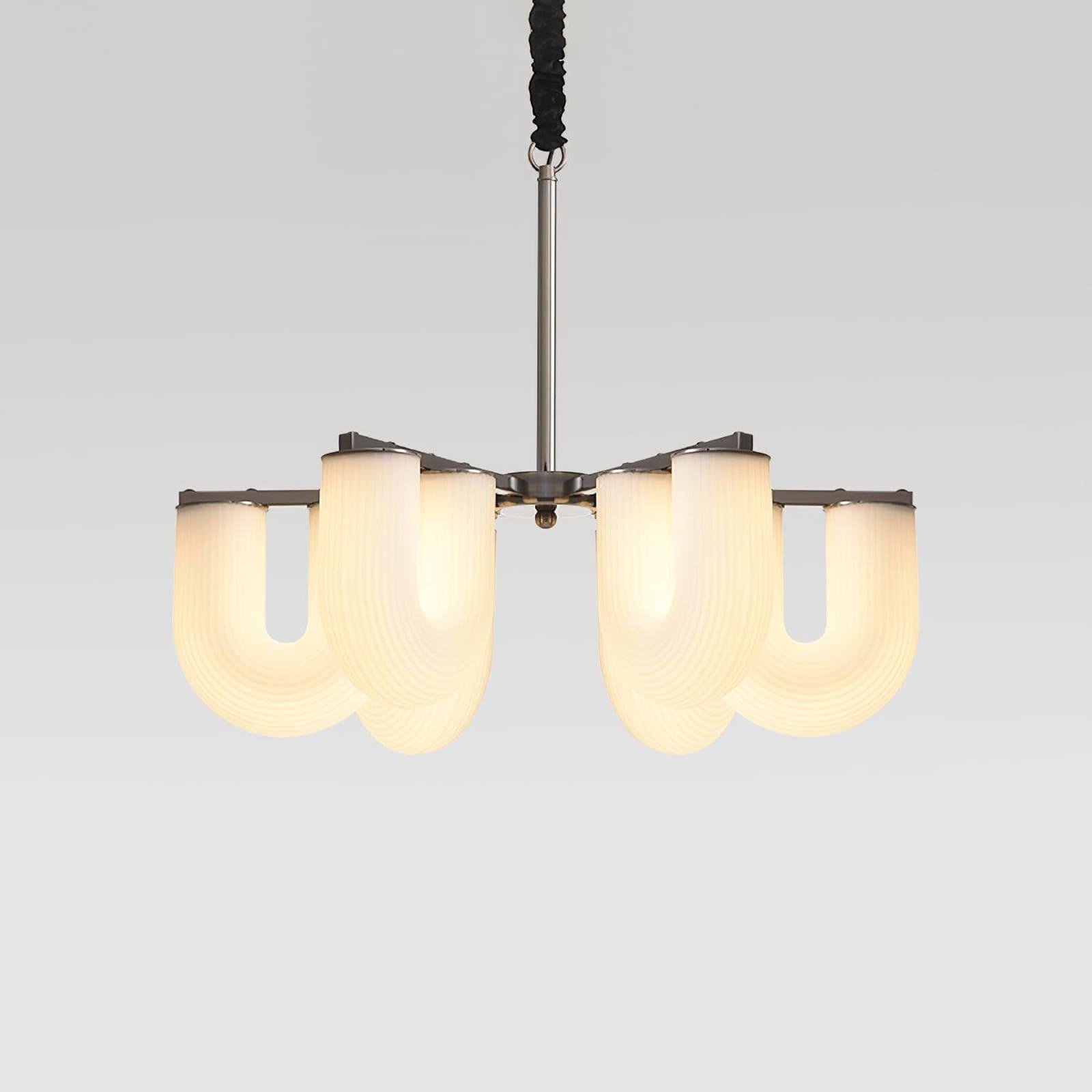 U Shaped Chandelier
