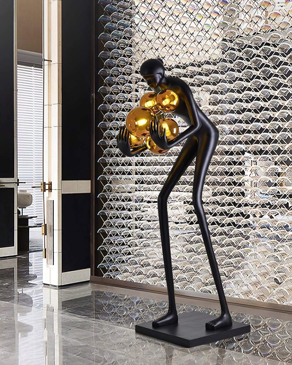 Velmora Sculptural Floor Lamp
