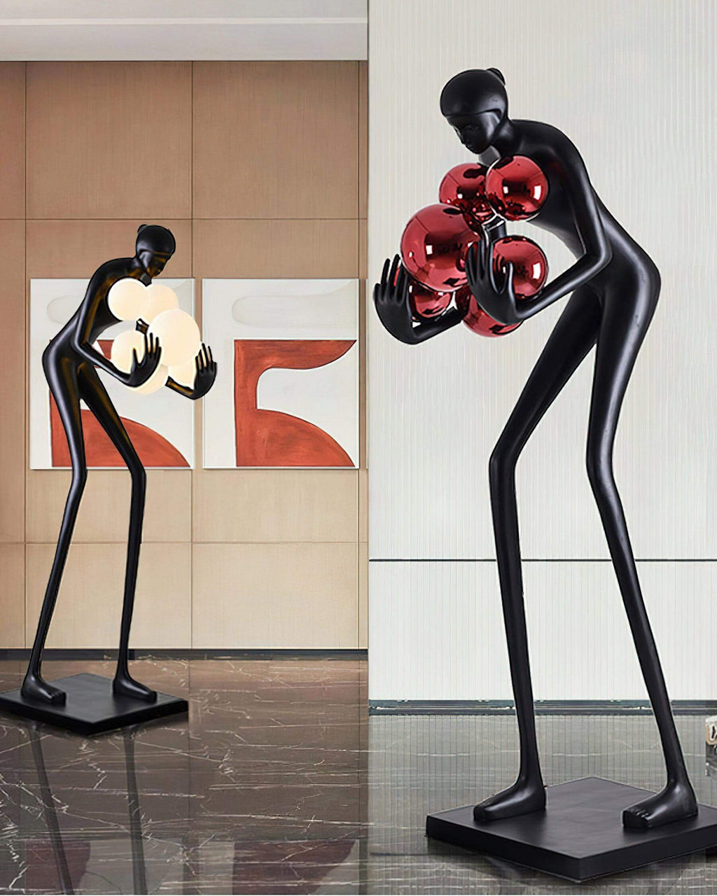 Velmora Sculptural Floor Lamp