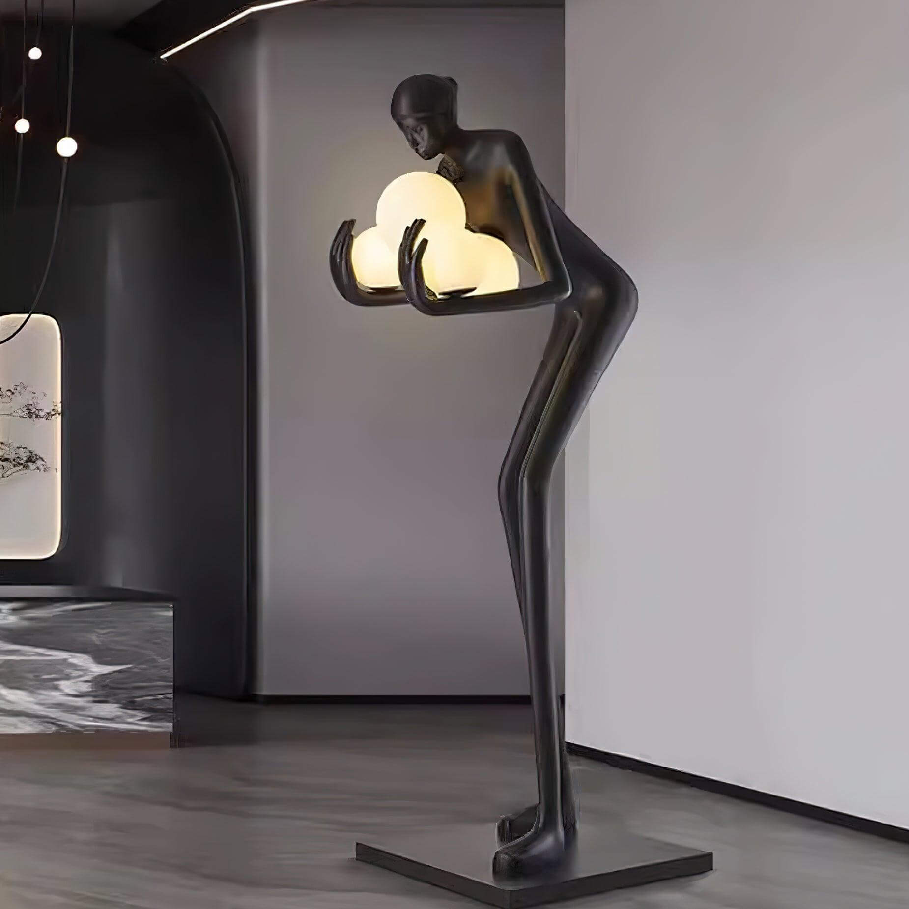 Velmora Sculptural Floor Lamp