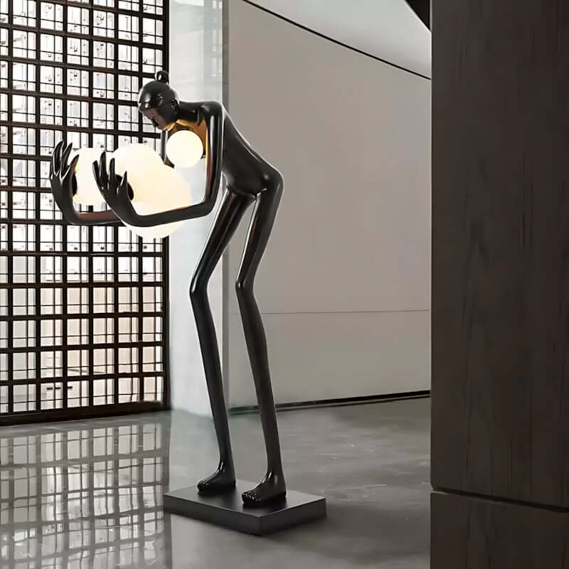 Velmora Sculptural Floor Lamp