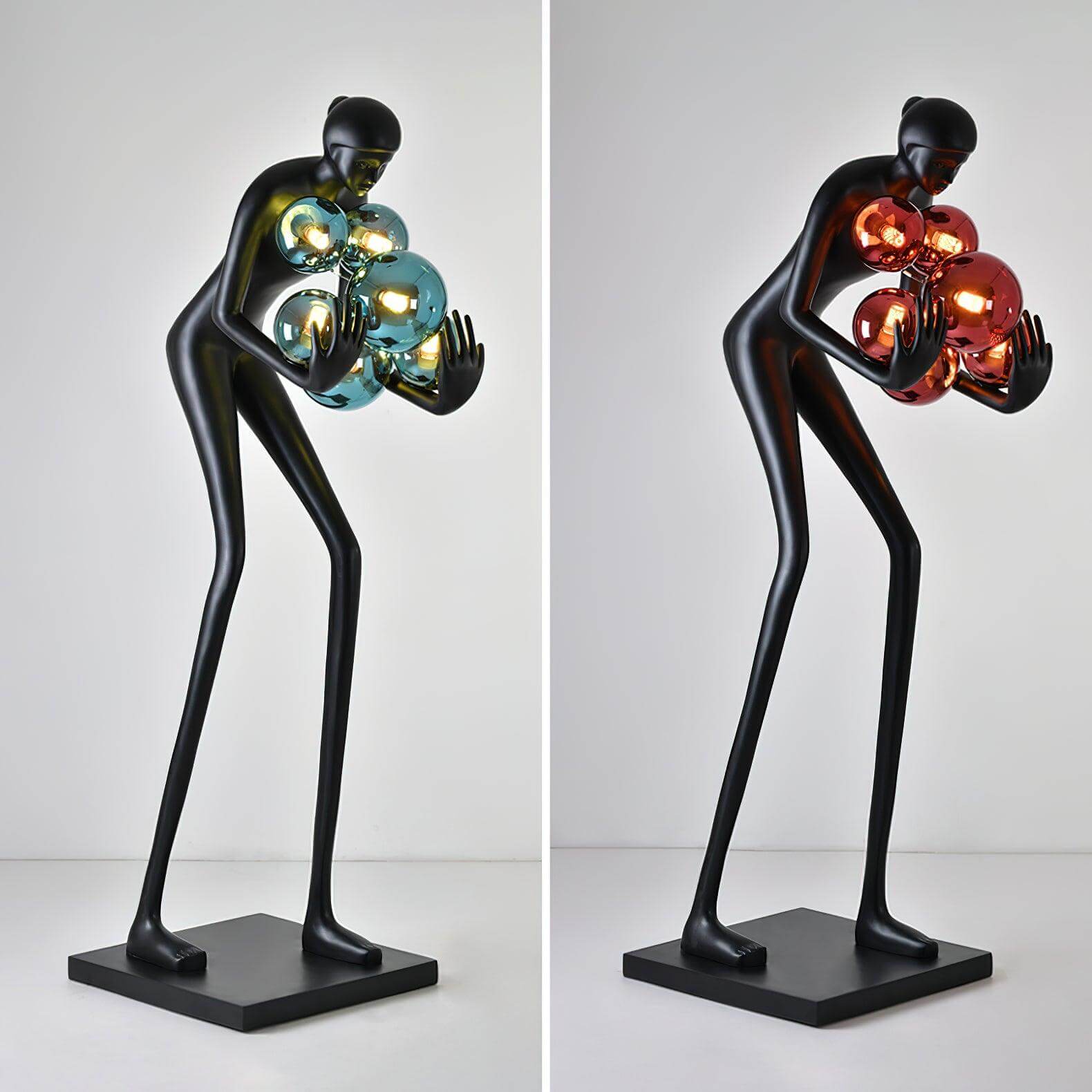 Velmora Sculptural Floor Lamp