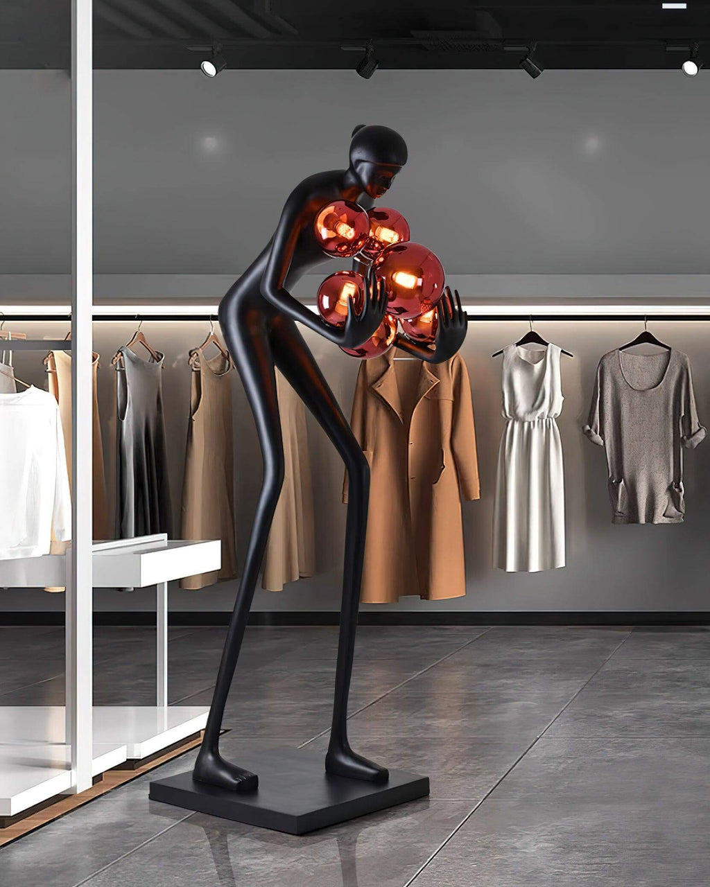 Velmora Sculptural Floor Lamp