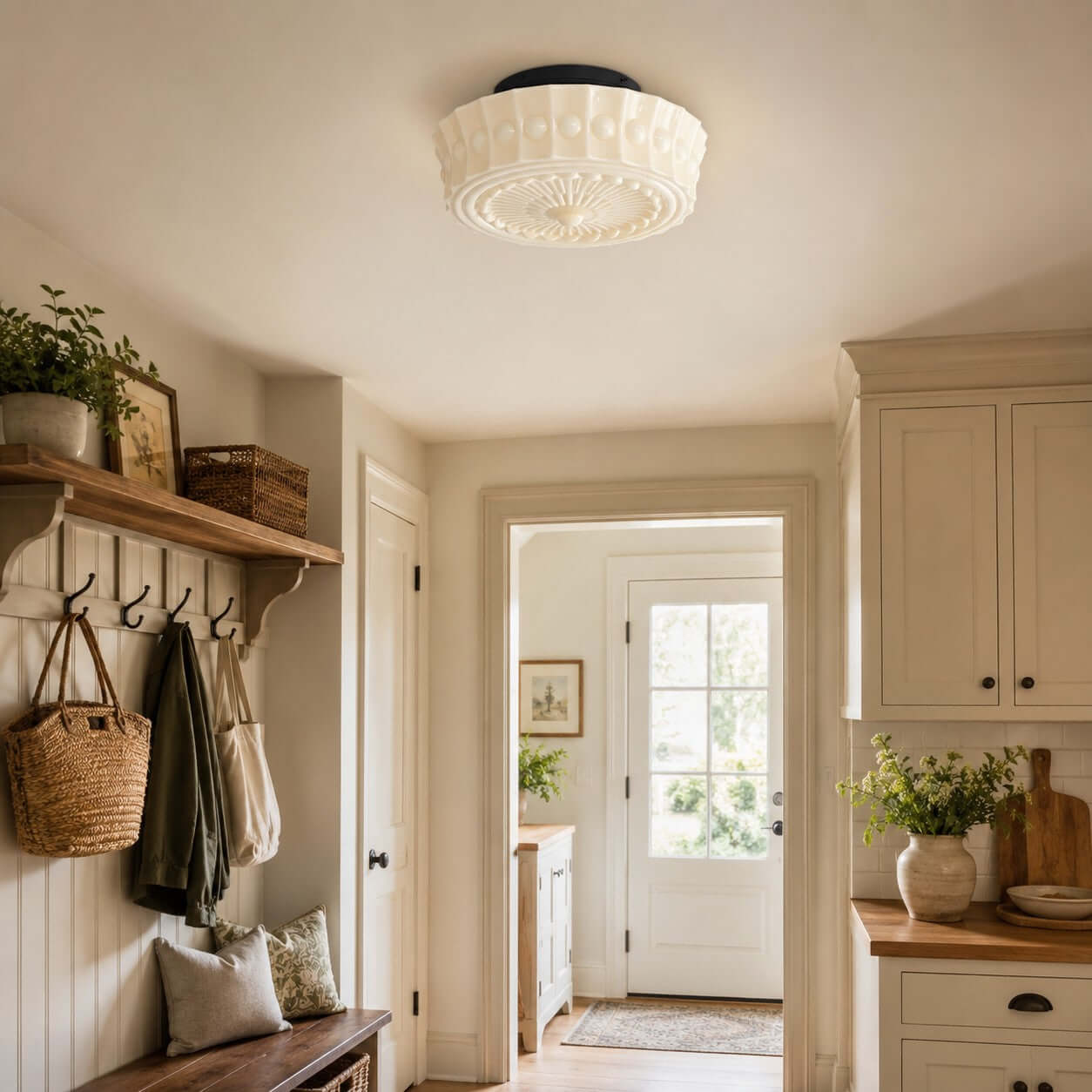 Vintage Round Ceiling Light
