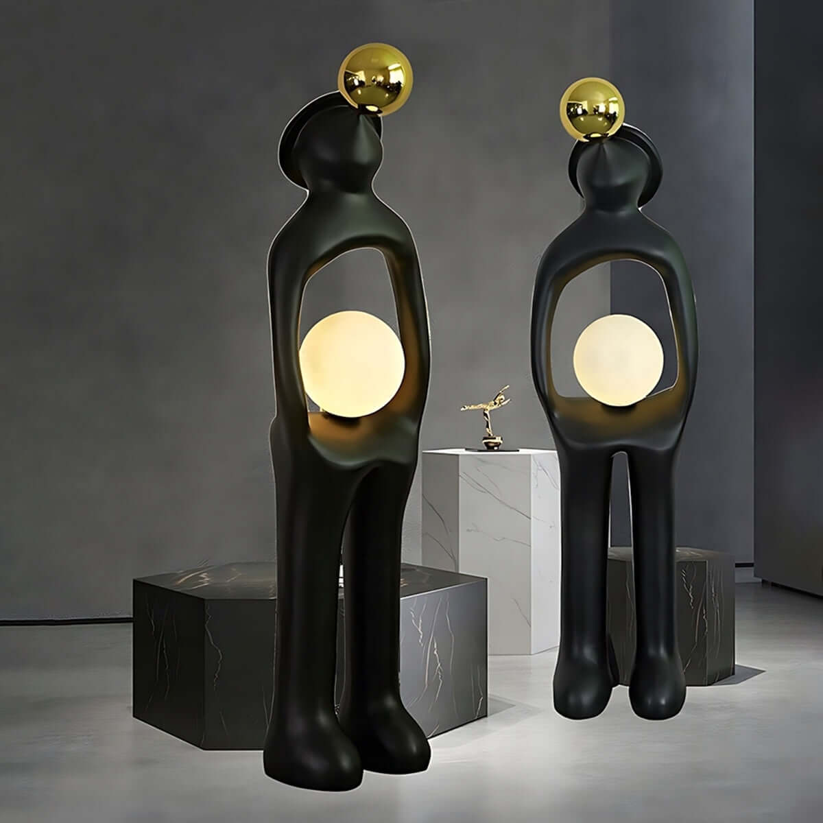 Voreli Resin Floor Lamp