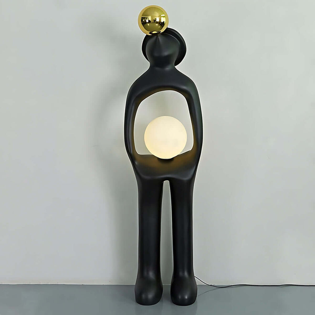 Voreli Resin Floor Lamp