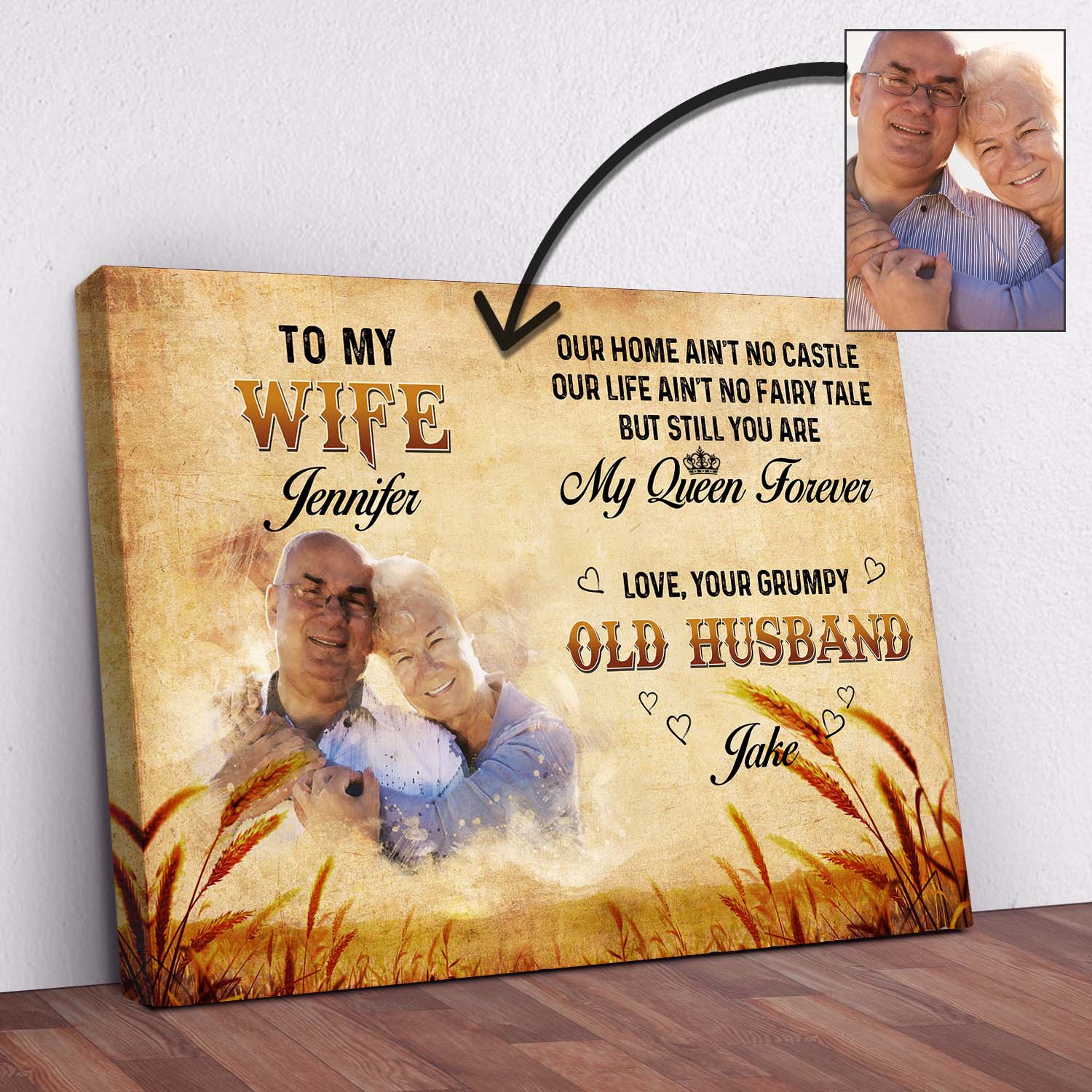 To My Wife Sign IV