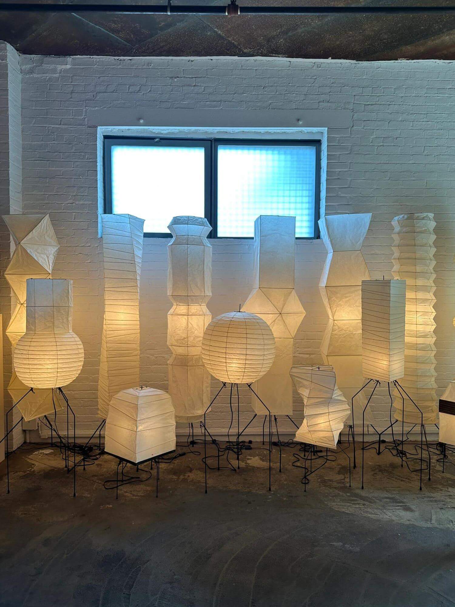 Washi Paper UF3-DL Floor Lamp