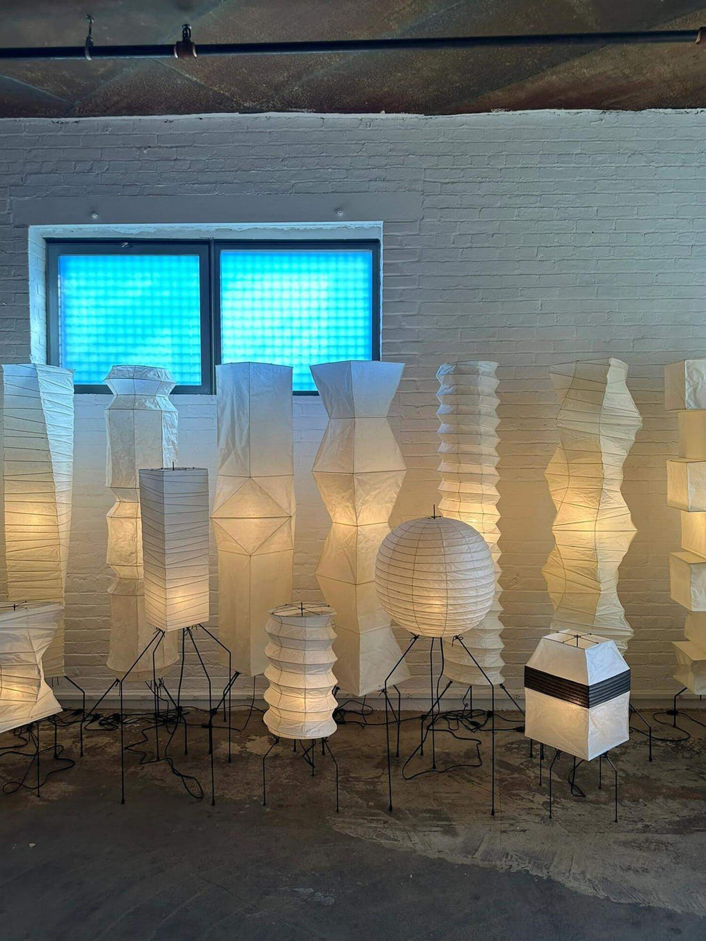 Washi Paper UF3-DL Floor Lamp