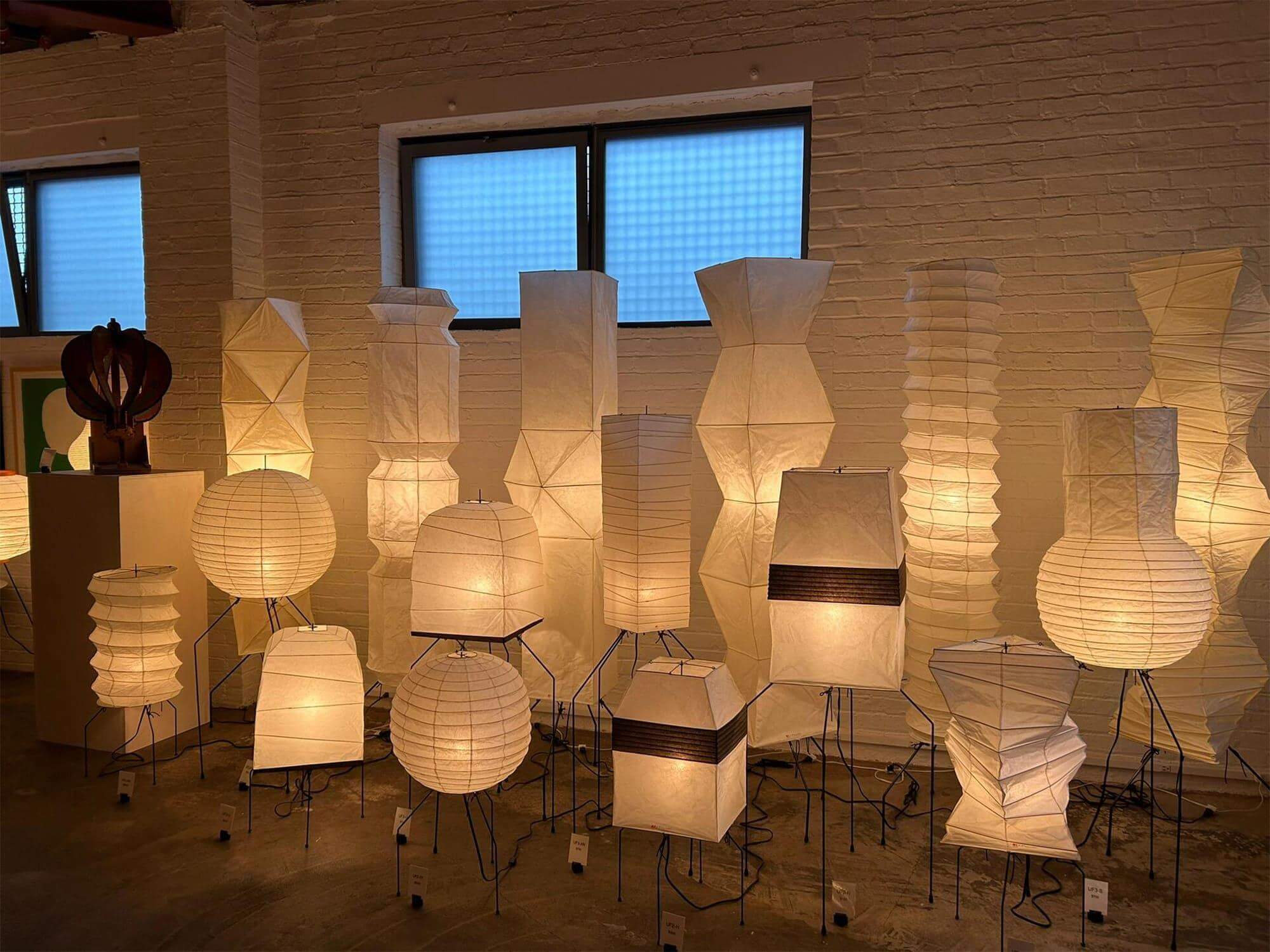 Washi Paper UF3-L6 Floor Lamp