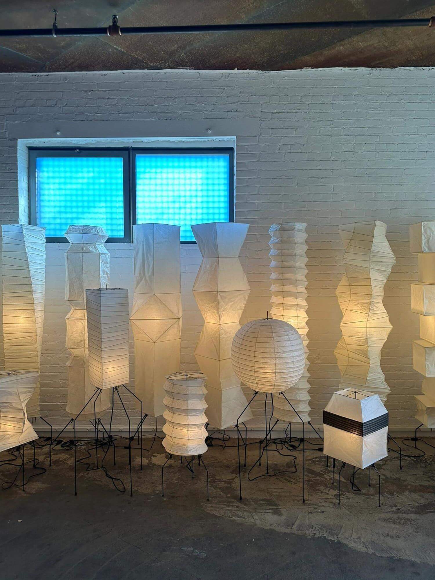 Washi Paper UF3-L6 Floor Lamp