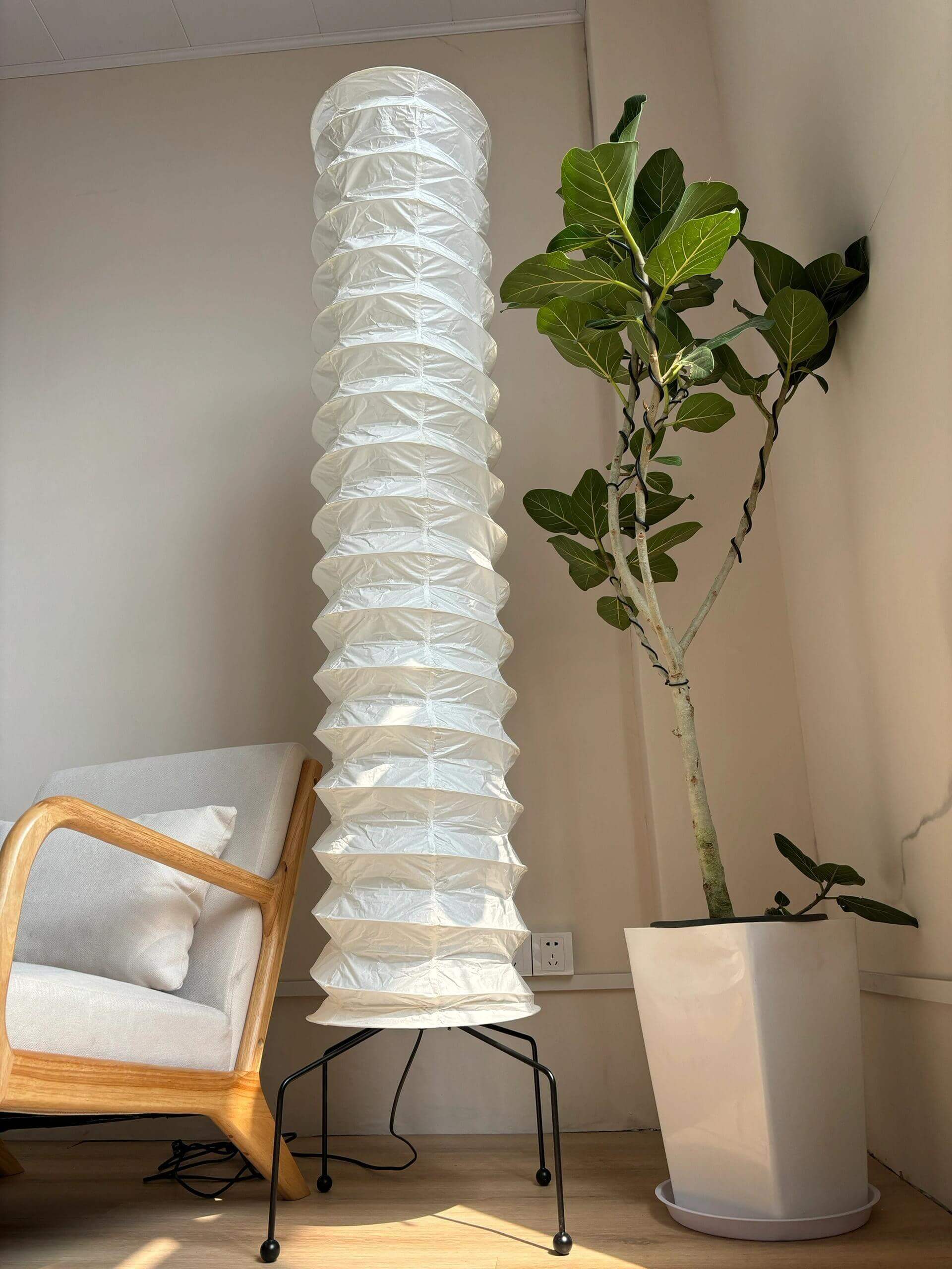 Washi Paper UF4-31N Floor Lamp