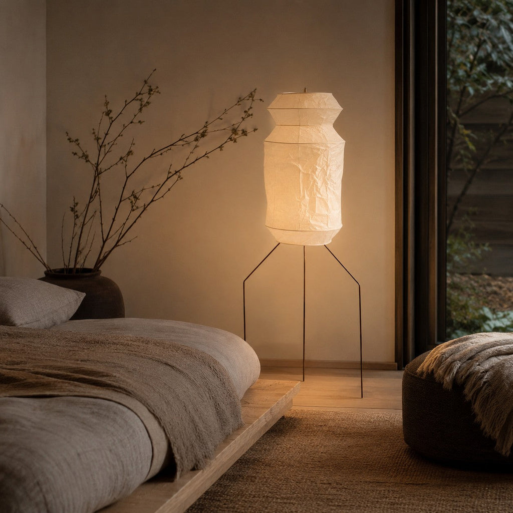 Washi Paper UF3-L6 Floor Lamp