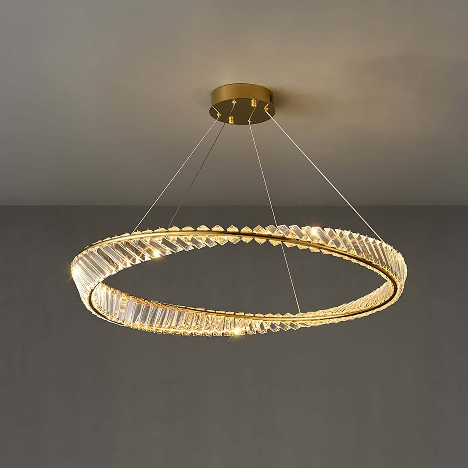 Wave Crystal Chandelier