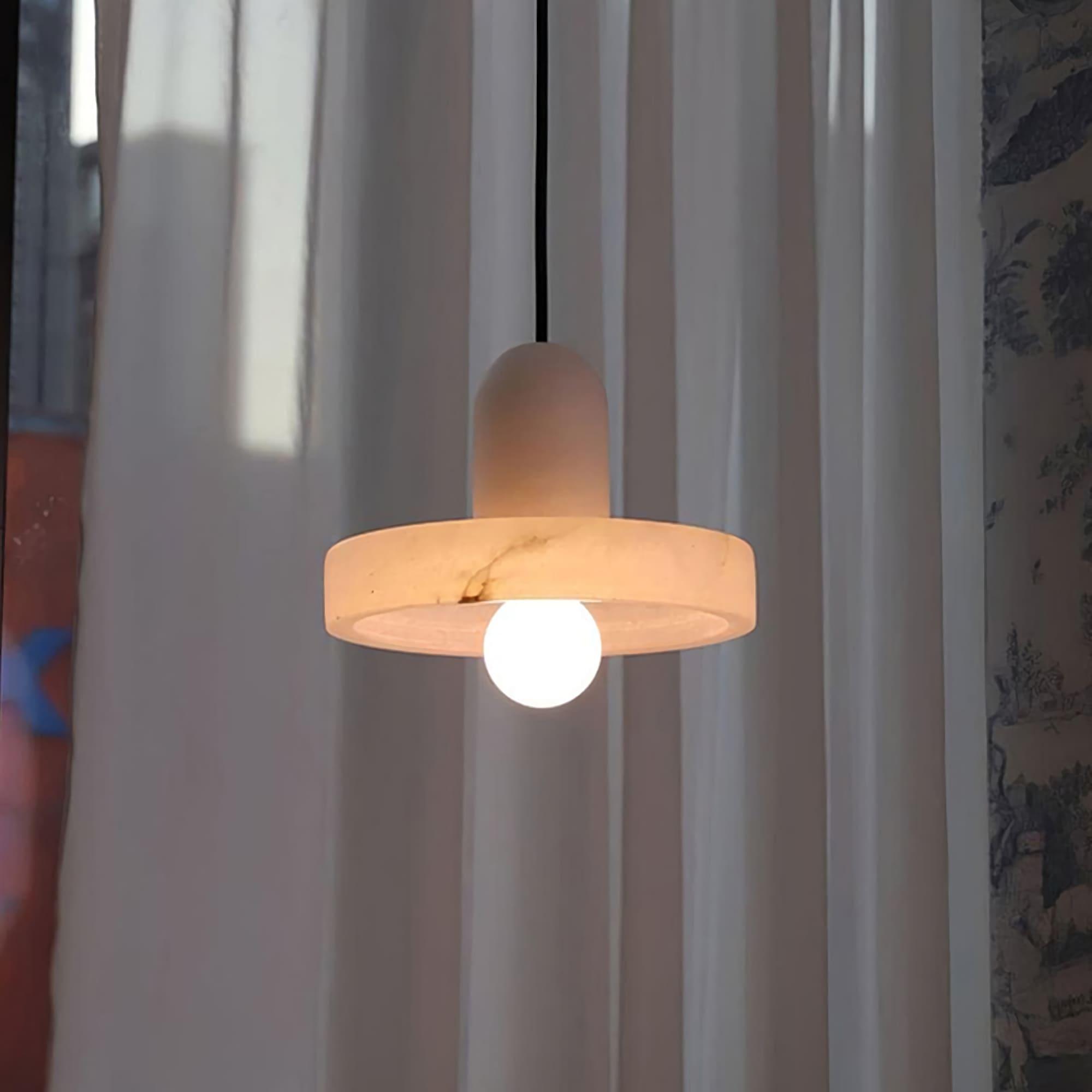 Carrara Alabaster Pendant Lamp