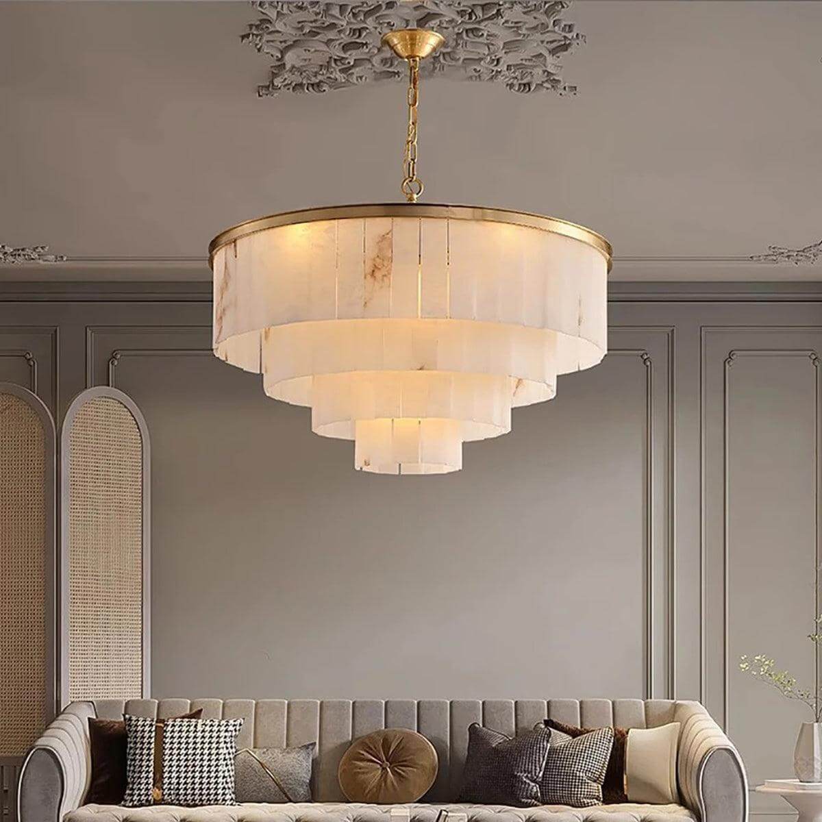 Windham Alabaster Chandelier