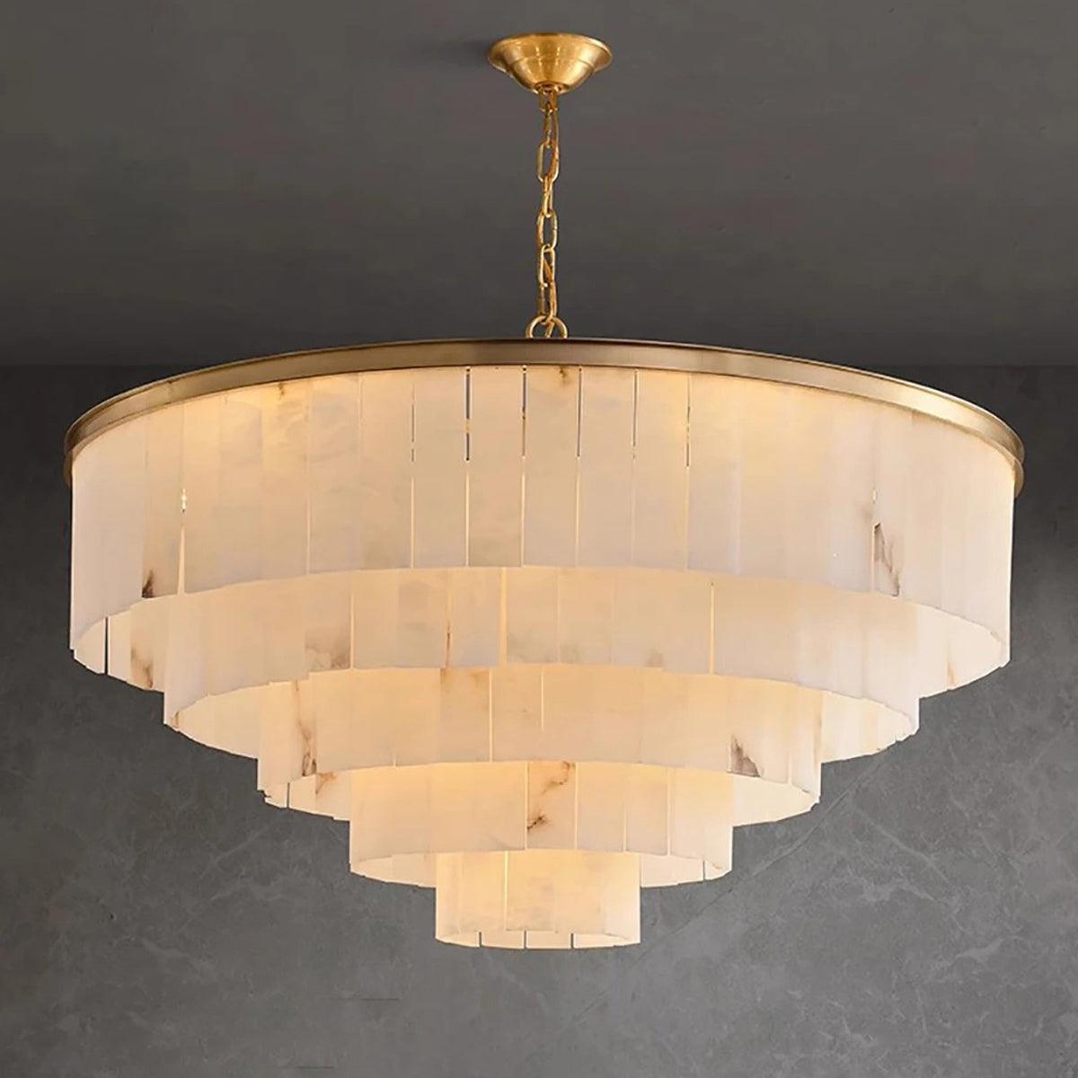 Windham Alabaster Chandelier