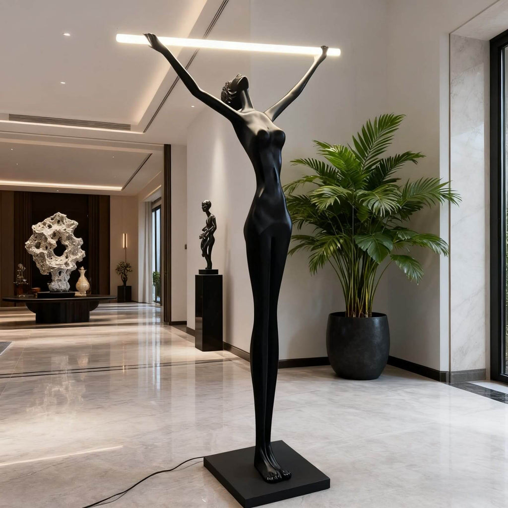Yuvita Sculpture Floor Lamp
