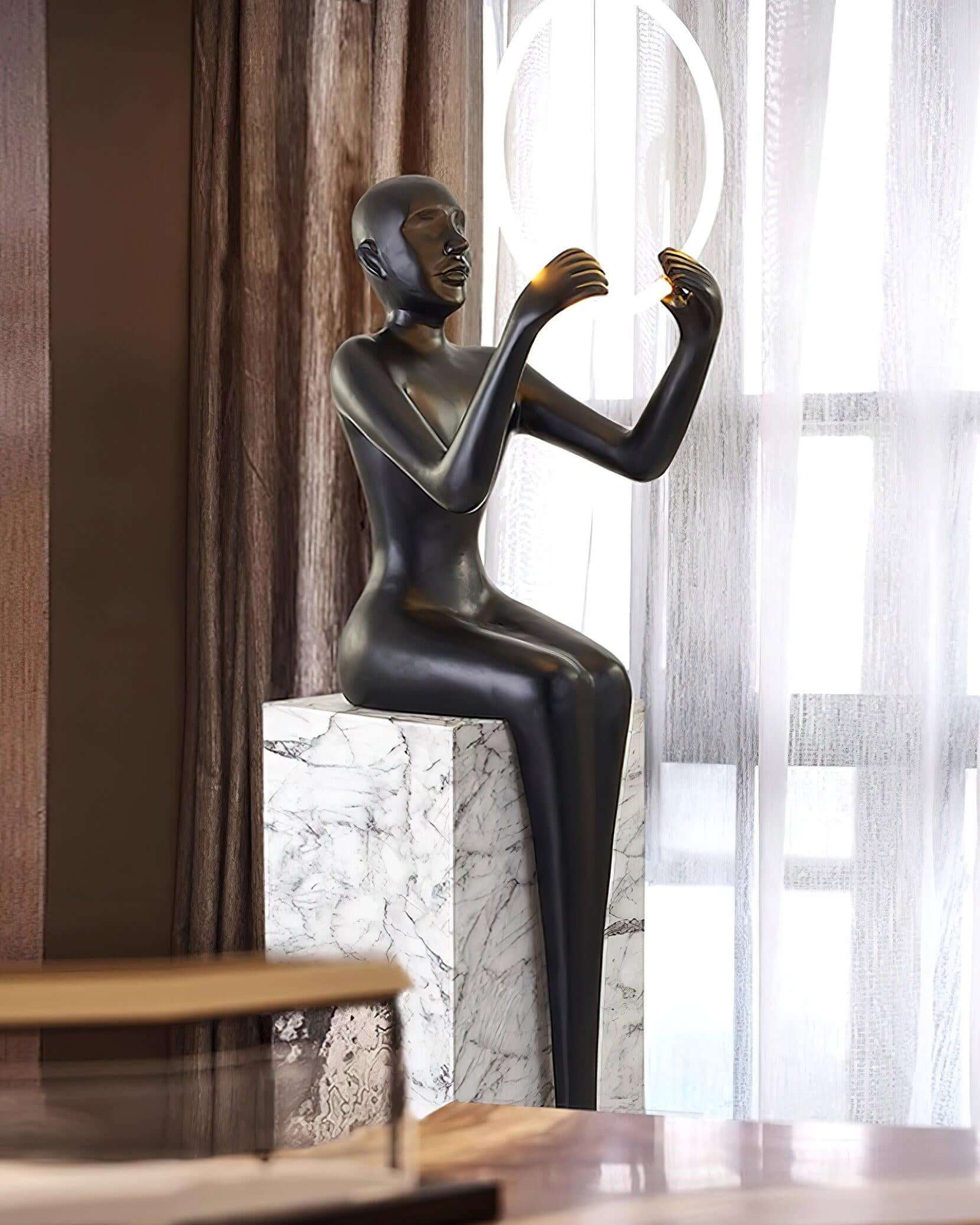 Zaytri Sculptural Floor Lamp