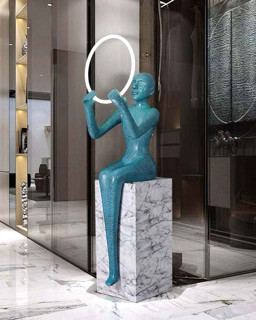 Zaytri Sculptural Floor Lamp