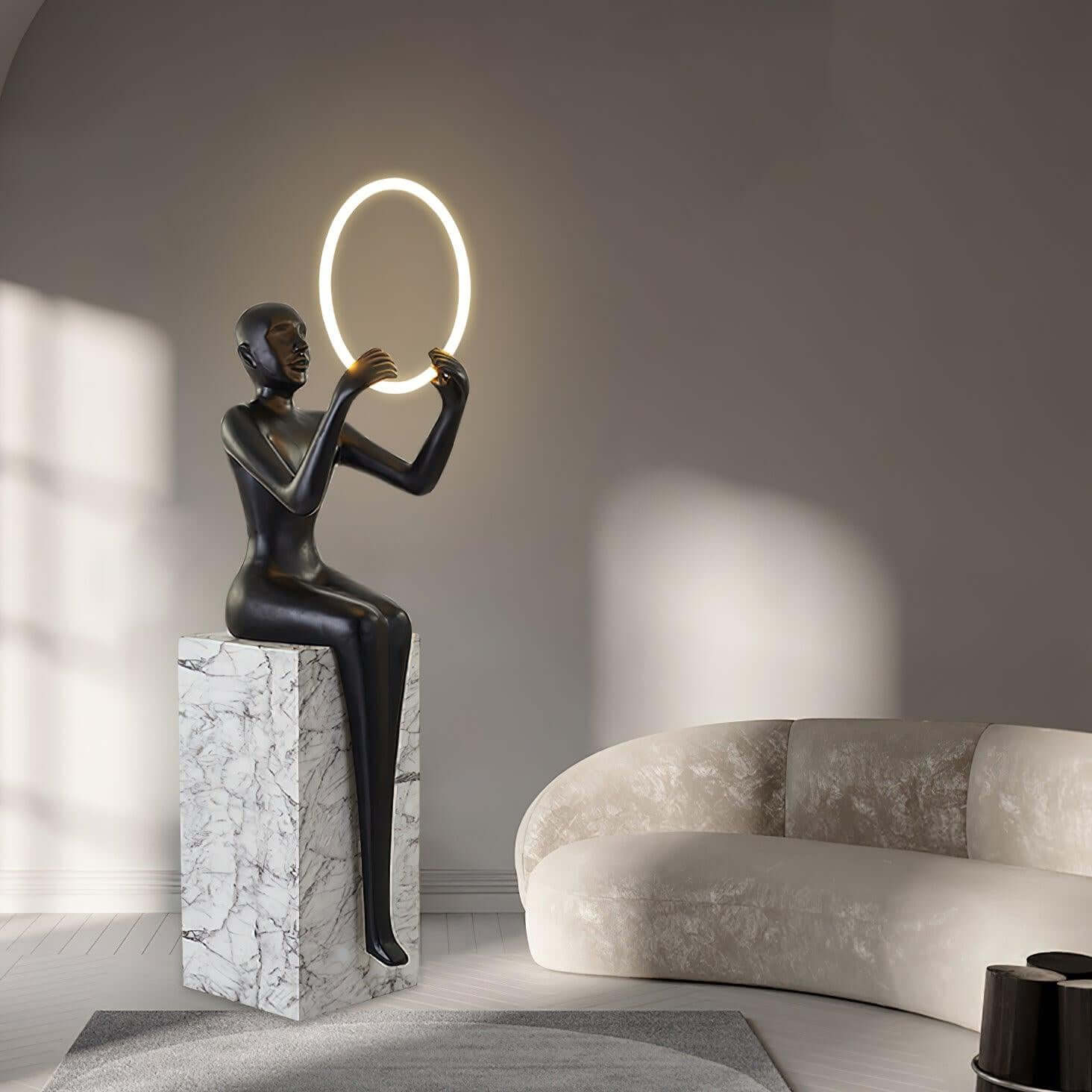 Zaytri Sculptural Floor Lamp