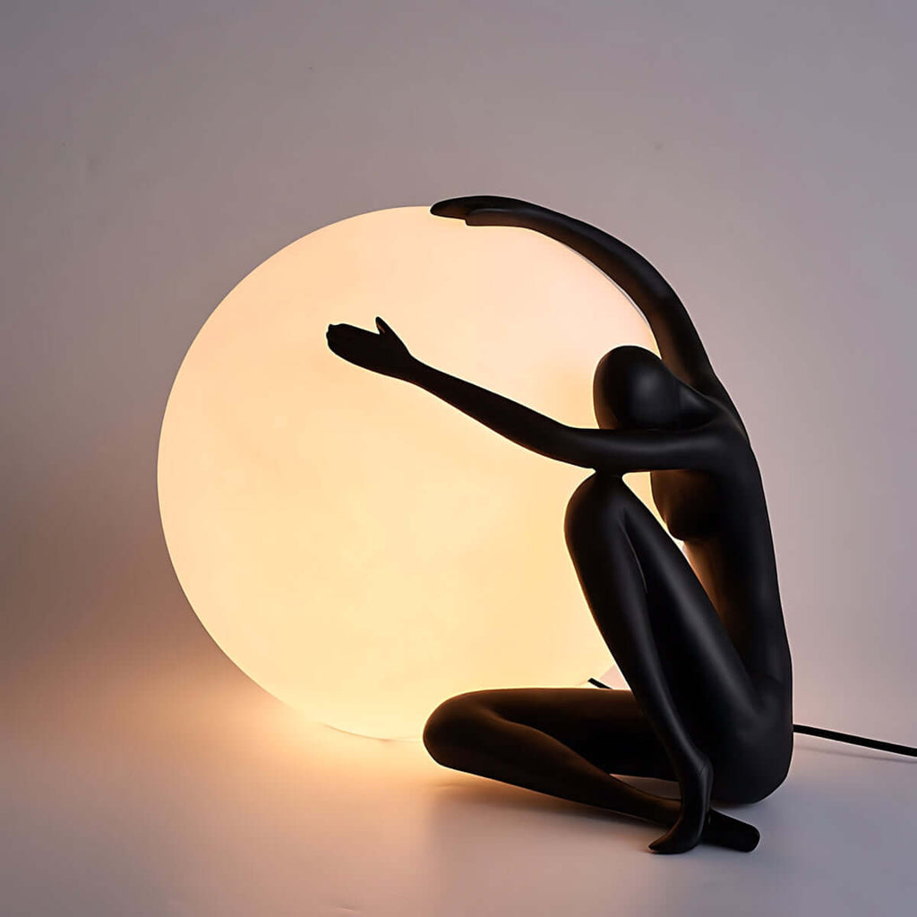 Zelvora Sculptural Table Lamp