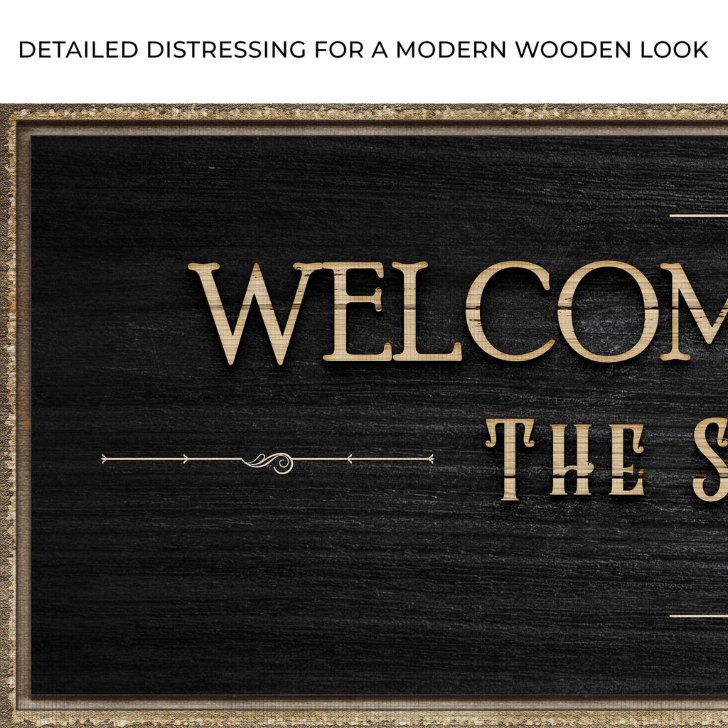 Welcome To Our Deck Sign II