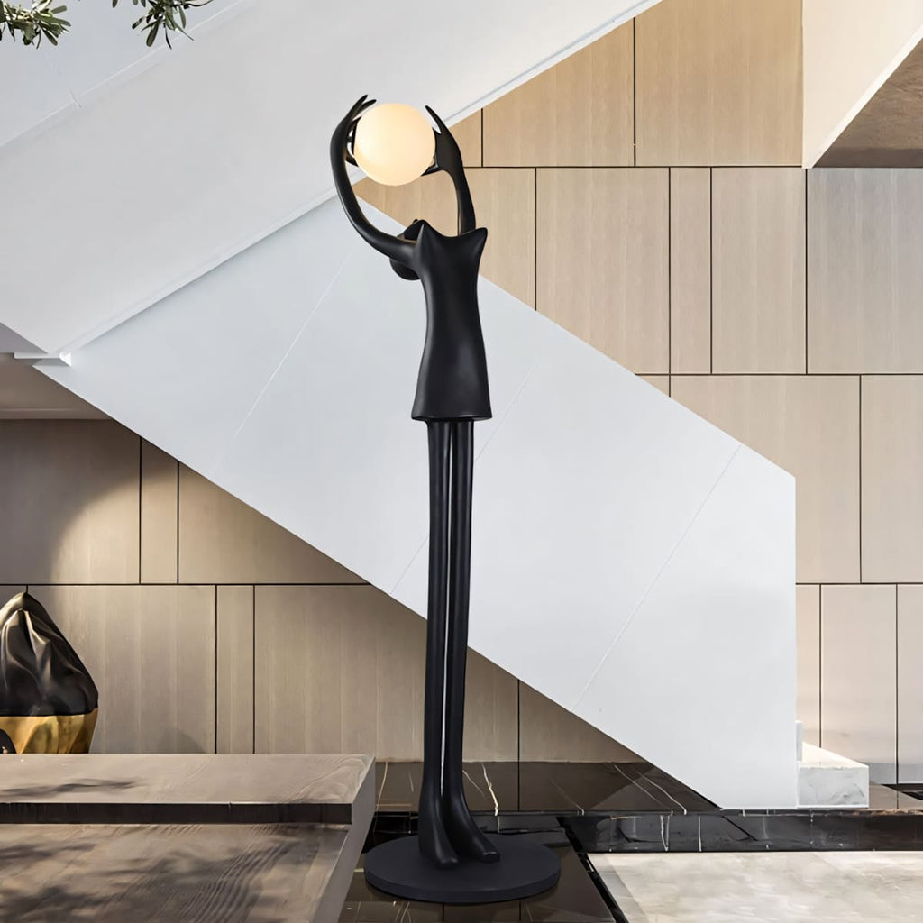 Zuneta Sculptural Floor Lamp