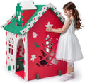 Green EVA Foam Kids Playhouse Foldable Indoor Outdoor