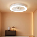 Low Profile Ceiling Fan With Lights And Remote White