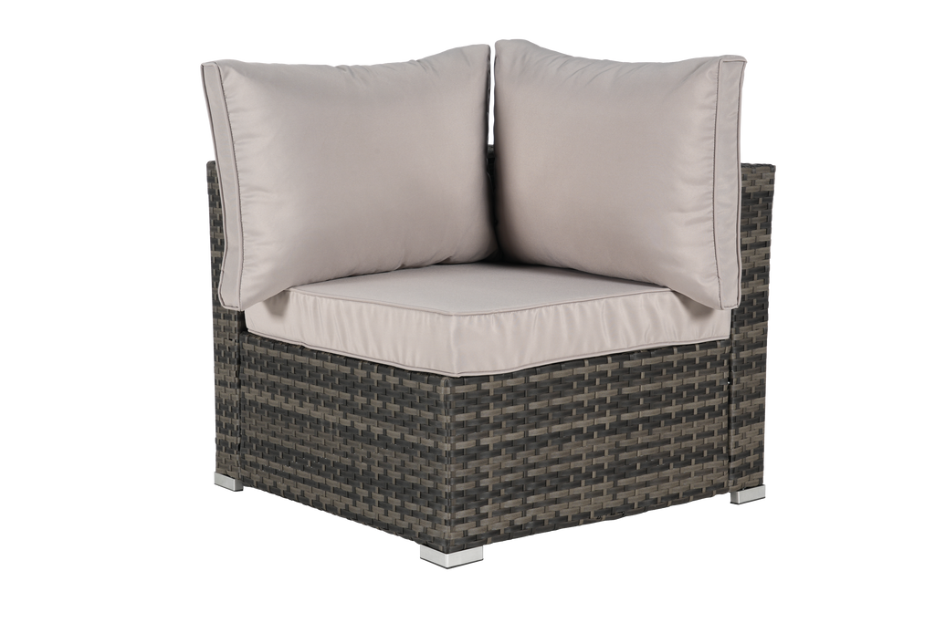 8 Pieces Outdoor Patio Sectional Sofa Couch