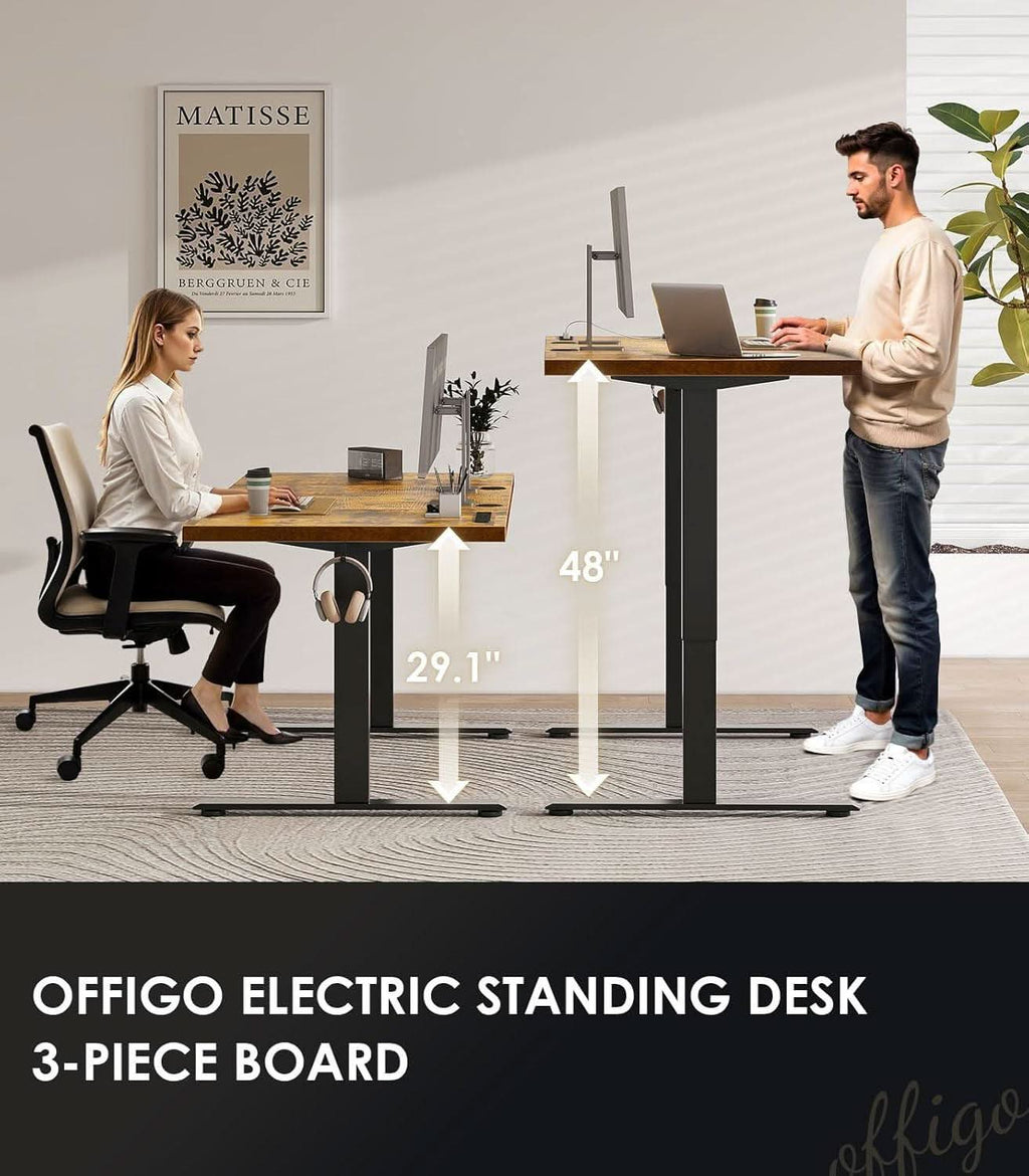 Electric Standing Desk 71 Inch Height Adjustability