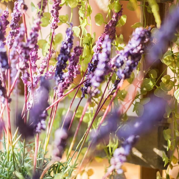 Faux Artificial Lavender Provence Lavender Stem 21" Tall Silk