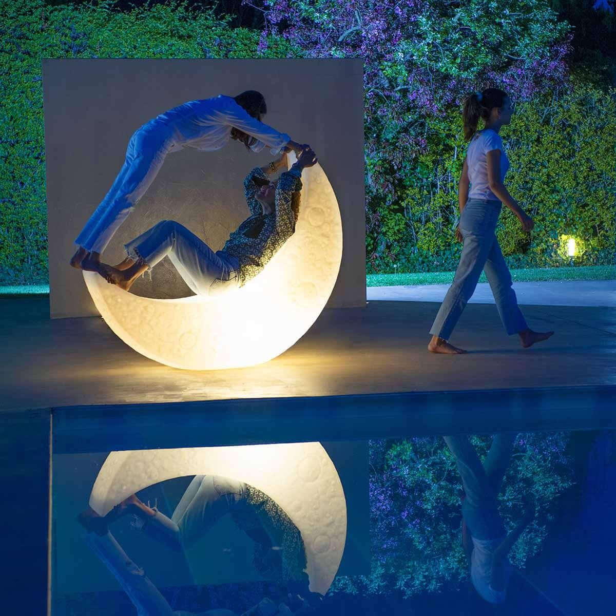 Aurni Moon Floor Lamp