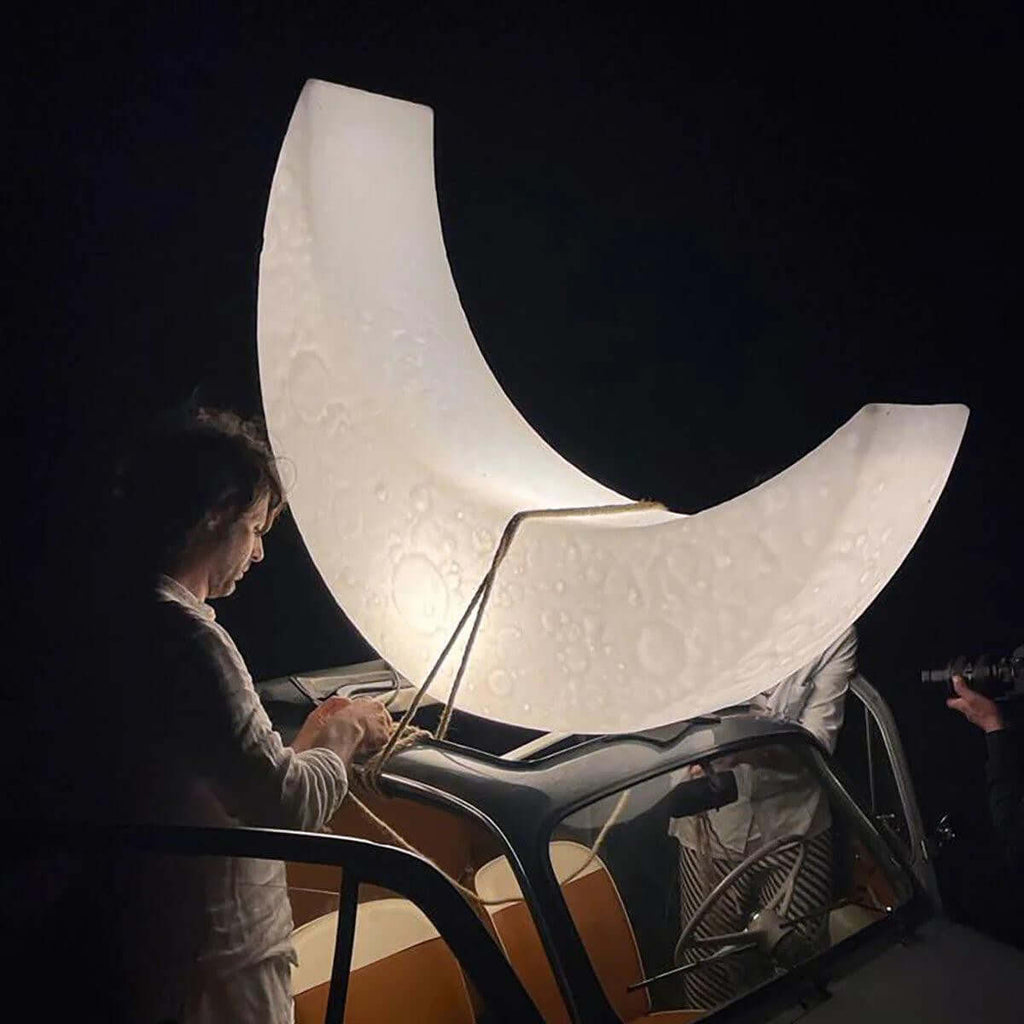 Aurni Moon Floor Lamp