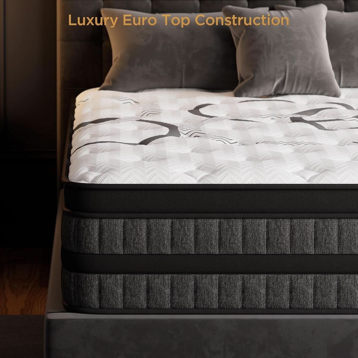 Queen 14Inch Hybrid Memory Foam Mattress UltraComfort