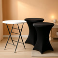 32 Inch Bar Height Folding Cocktail Tables Removable Legs
