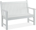 Two Person Weatherproof Poly Lumber Outdoor Bench Seating