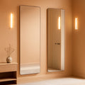 Door Mirror Full Length 47-Inch By 16-Inch Over Door Black