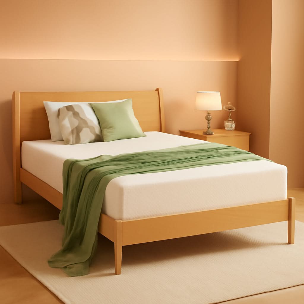 Twin 6 Inch Memory Foam Mattress Certipur US Certified